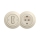 Reblig - Retro single-pole switch No. 1 and SCHUKO 230V socket with beige frame