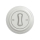 Reblig - Retro Single-Pole Switch with Frame No. 1, Ceramic White