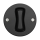 Reblig - Retro Staircase Switch, Frameless No. 6, Black