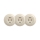 Reblig - Triple Retro Residential Schuko Socket with Frame, 230 V, Beige