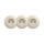Reblig - Triple retro wall socket with frame 230V beige