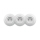 Reblig - Triple Retro Wall Socket with Frame, 230V, Snow White