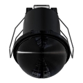 Recessed 360° motion and dusk sensor 1200W/230V IP54 black