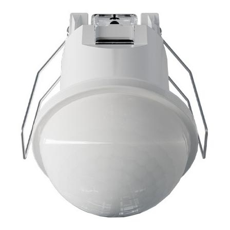 Recessed Ceiling 360° Motion Sensor 1200W/230V IP54 White