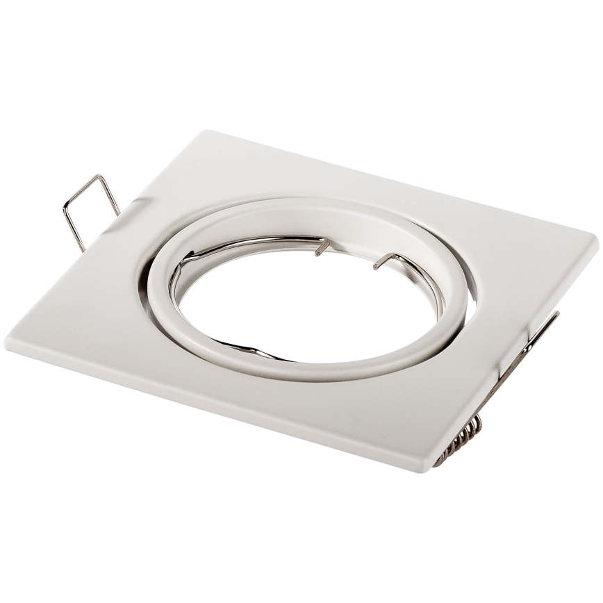 Recessed ceiling light 1x GU10/MR16/10W/230V 9x9 cm white