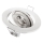 Recessed downlight 1xGU10/MR16/10W/230V Ø 9 cm white