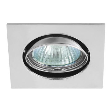 Recessed light 1xGU5,3/50W/12V matte chrome