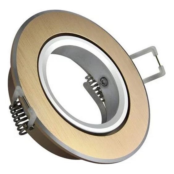 Recessed light EAST OPAL 1xGU10/8W/230V d. 8,5 cm gold