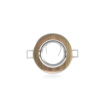 Recessed light EAST OPAL 1xGU10/8W/230V d. 8,5 cm gold