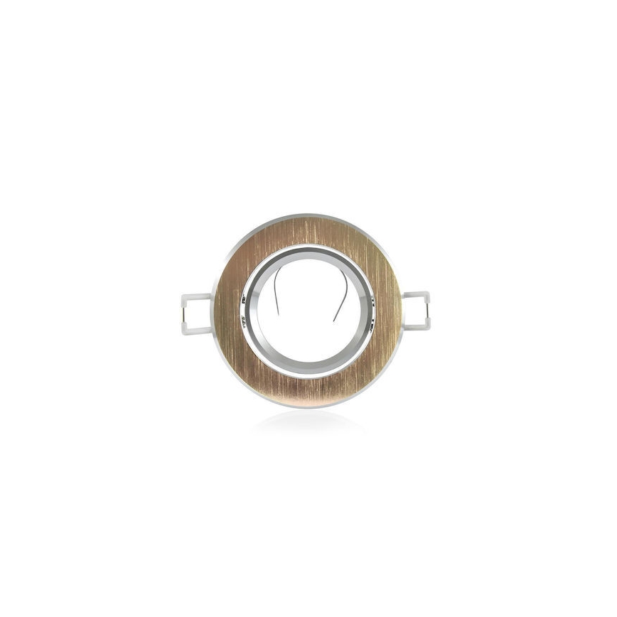 Recessed light EAST OPAL 1xGU10/8W/230V d. 8,5 cm gold
