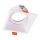Recessed light EYE 1xGU10/25W/230V square white