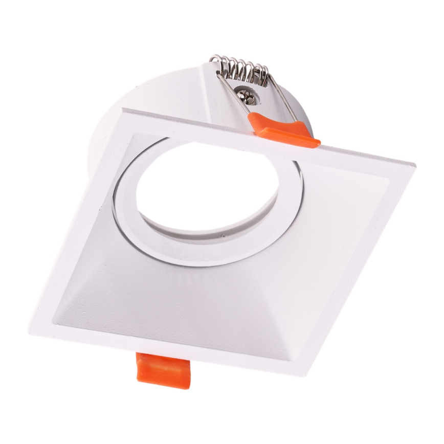 Recessed light EYE 1xGU10/25W/230V square white