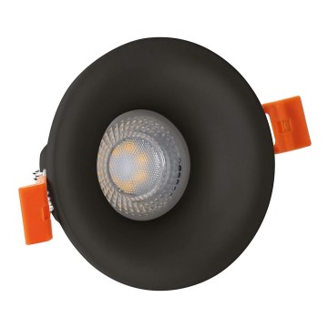 Recessed light FIALE 1xGU10/35W/230V round black