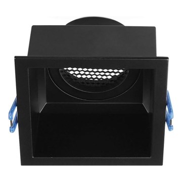 Recessed light GU10 9x9 cm black