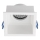 Recessed light GU10 9x9 cm white