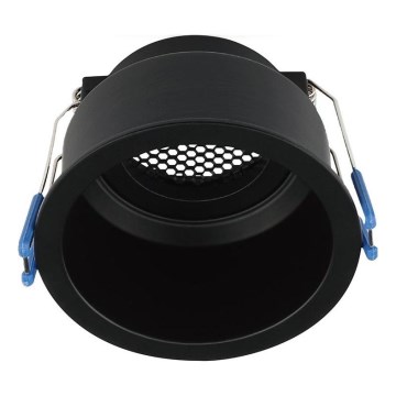 Recessed light GU10 d. 9 cm black