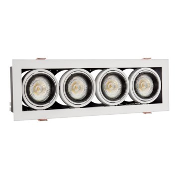 Recessed light MODERN DAY MINI 4xGU10/10W/230V