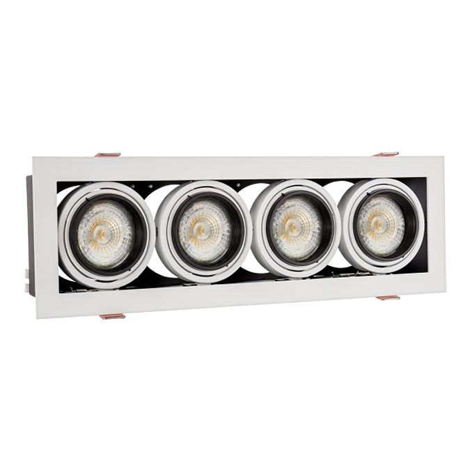 Recessed light MODERN DAY MINI 4xGU10/10W/230V