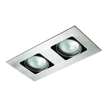 Recessed light OCZKO GUESTO 2xGU10/40W/230V