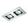 Recessed light OCZKO GUESTO 2xGU10/40W/230V