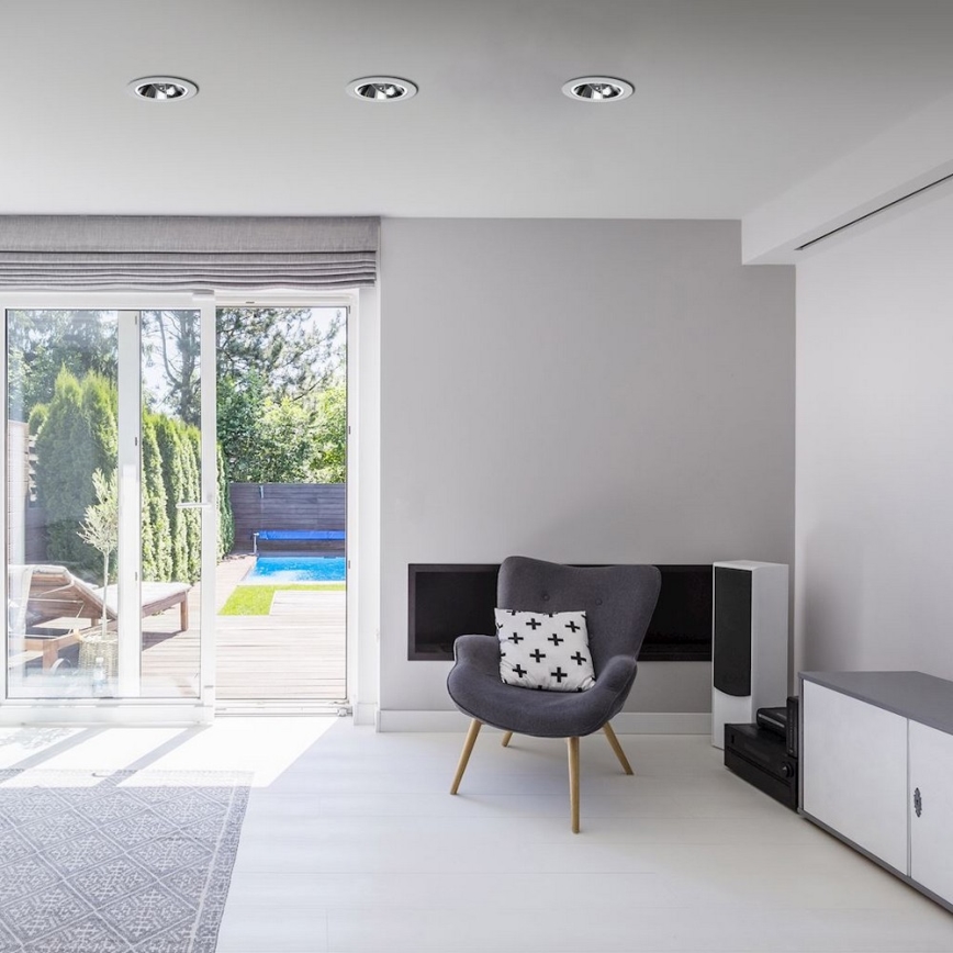 Recessed light REDONDO 1xAR111 - GU10/25W/230V