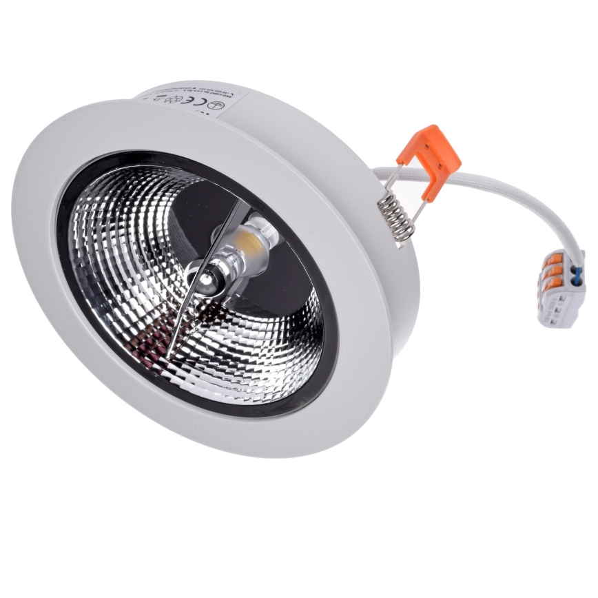 Recessed light REDONDO 1xAR111 - GU10/25W/230V