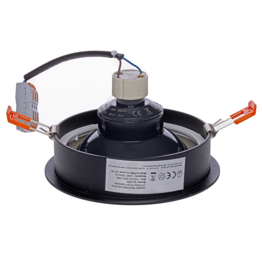 Recessed light REDONDO 1xAR111 - GU10/25W/230V