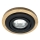 Recessed light TOBBY 1xG9/20W/230V d. 11,5 cm oak/black