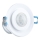 Recessed motion sensor PIR 360° 400W/230V white