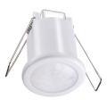 Recessed motion sensor PIR 360° 400W/230V white