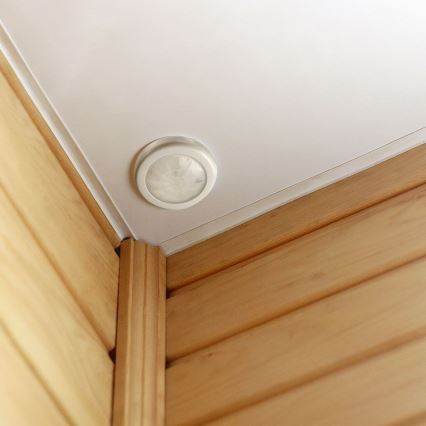 Recessed motion sensor PIR 360° 400W/230V white