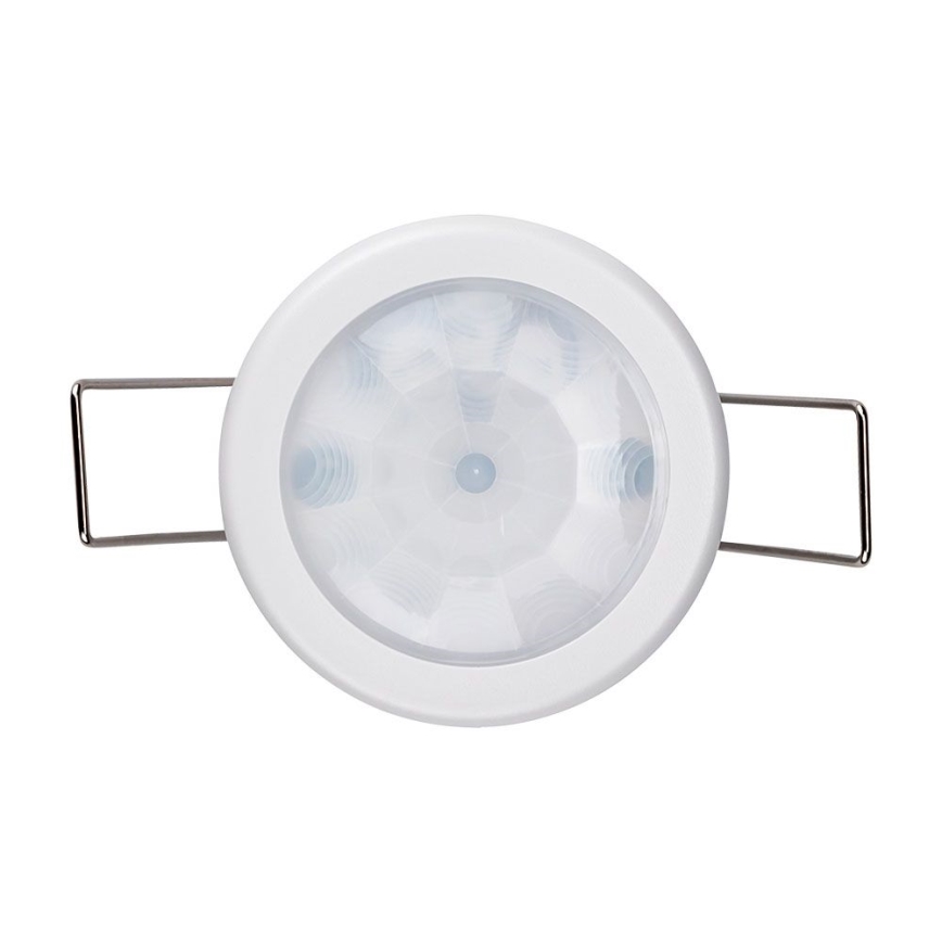 Recessed motion sensor PIR 360° 400W/230V white