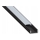 Recessed profile for LED strips, 1 m, black/white