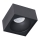 Recessed spotlight BALI 1xGU5,3/MR16/25W/12V square black