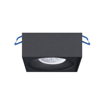 Recessed spotlight BALI 1xGU5,3/MR16/25W/12V square black