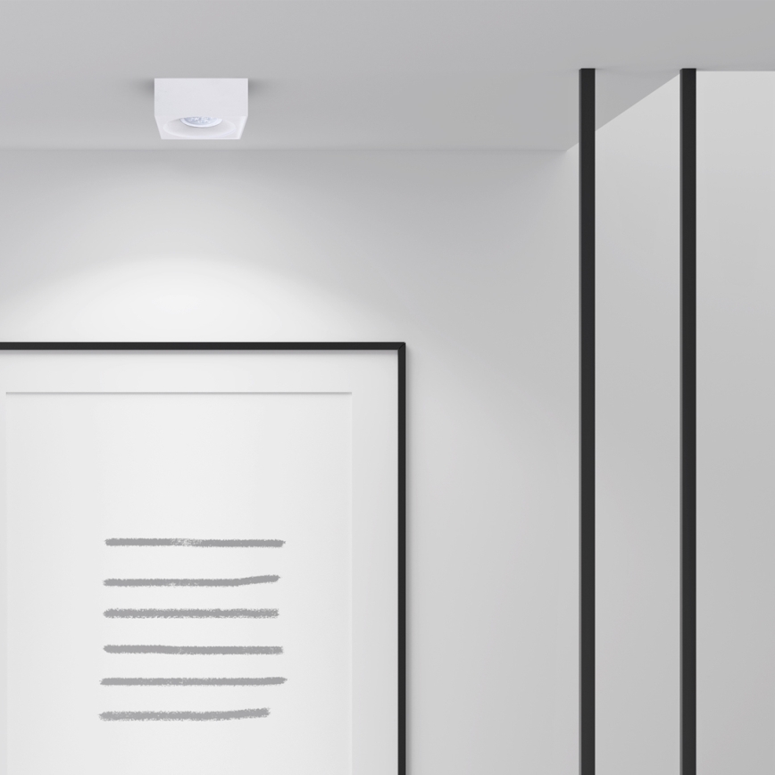 Recessed spotlight BALI 1xGU5,3/MR16/25W/12V square white