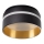 Recessed spotlight GOVIK GU10/10W black/gold
