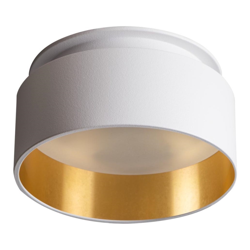 Recessed spotlight GOVIK GU10/10W white/gold