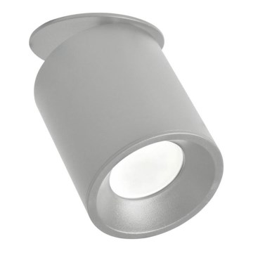 Recessed spotlight HARON 1xGU10/10W/230V grey