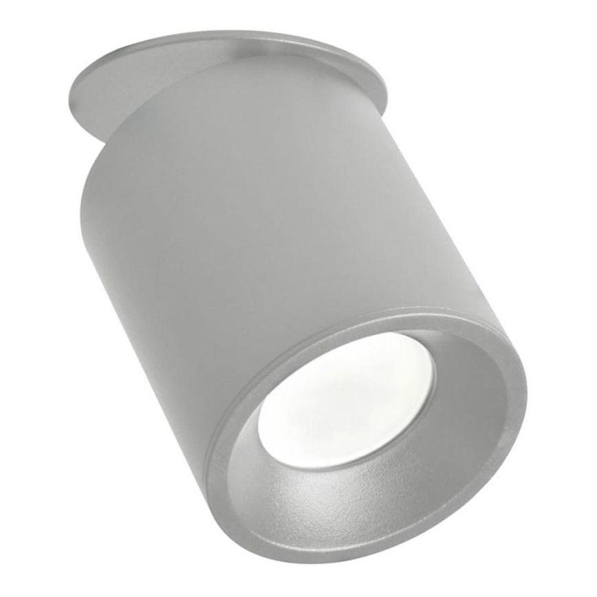 Recessed spotlight HARON 1xGU10/10W/230V grey