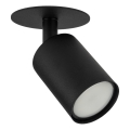 Recessed spotlight NEX 1xGU10/10W/230V black