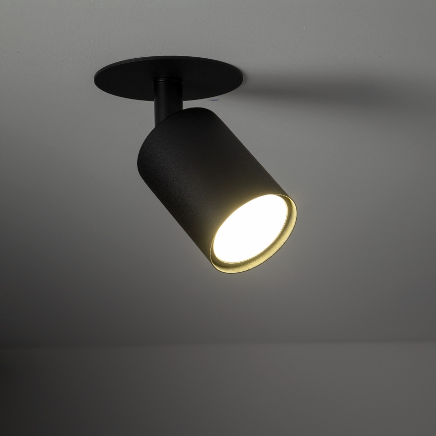 Recessed spotlight NEX 1xGU10/10W/230V black