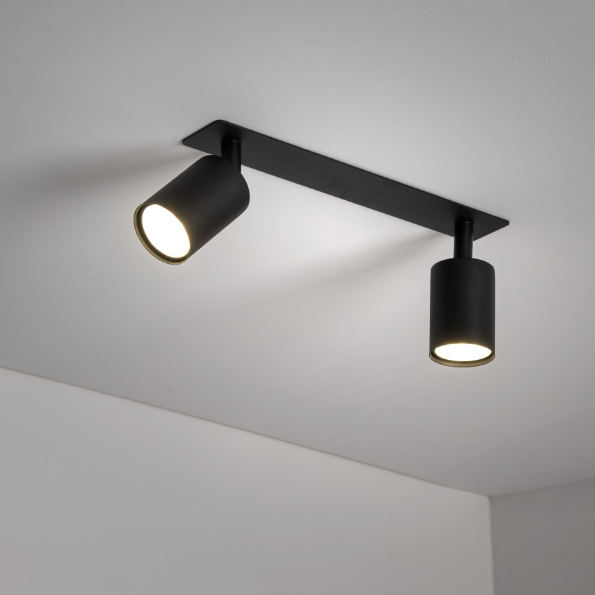 Recessed spotlight NEX 2xGU10/10W/230V black