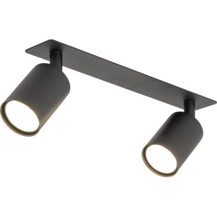 Recessed spotlight NEX 2xGU10/10W/230V black