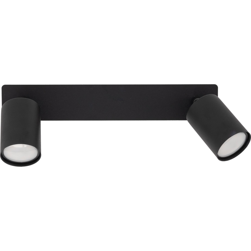 Recessed spotlight NEX 2xGU10/10W/230V black