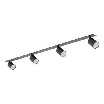 Recessed spotlight NEX 4xGU10/10W/230V black