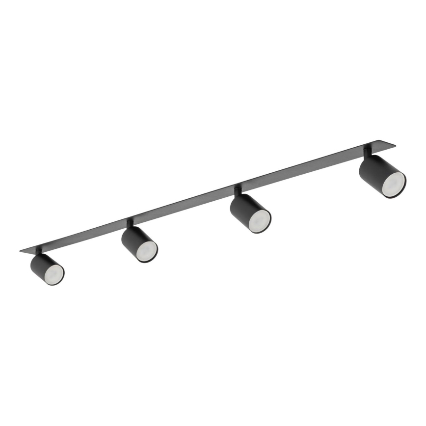Recessed spotlight NEX 4xGU10/10W/230V black