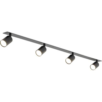 Recessed spotlight NEX 4xGU10/10W/230V black