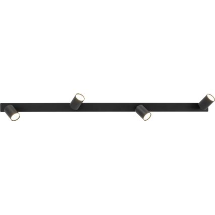 Recessed spotlight NEX 4xGU10/10W/230V black