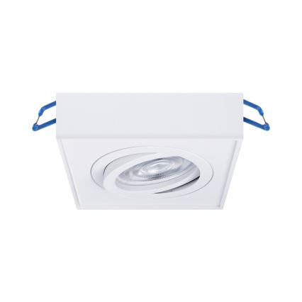 Recessed spotlight NUSA 1xGU5,3/MR16/50W/12V angular white